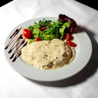 Filetto al pepe verde