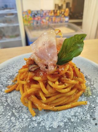 Bigoli Amatriciana