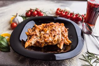 Penne ragu al forno