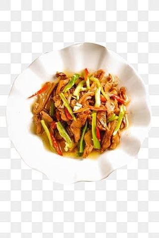 Stir-fried shredded pork