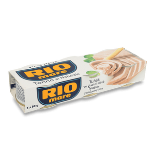 Тунець Rio Mare у власному соку (3*80г)