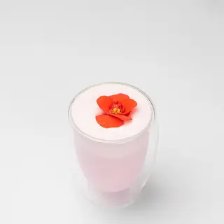 Розовая матча