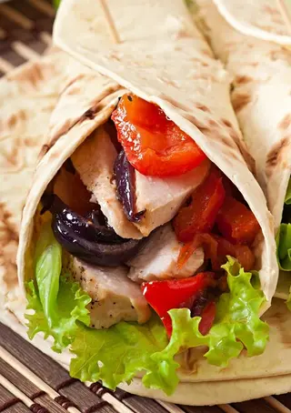 Menú Durum rollo