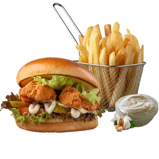 Meniu Crispy Chicken Burger