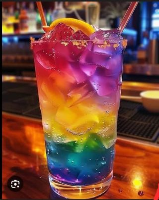 Rainbow Cocktail