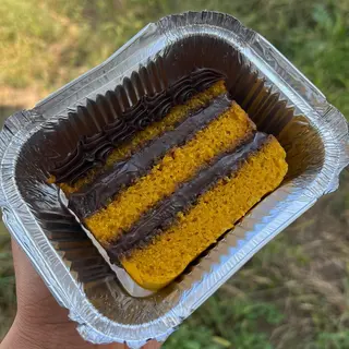 Fatia de Bolo de Cenoura