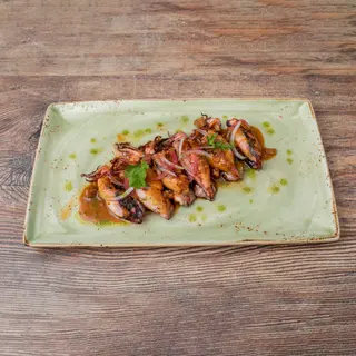 Chipirones De Anzuelo A La Plancha