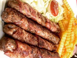 Rolovani ćevap sa slaninom 1kg