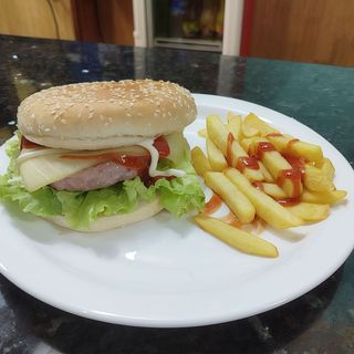 Hamburguesa simple