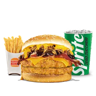 Double Crazy Cheese Chicken BBQ
