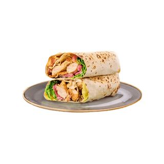 Буріто з куркою та чіпсами