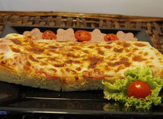 Принцеса с шунка и кашкавал (280г)