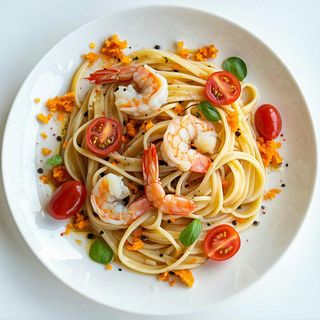 Busiata con gambero rosso