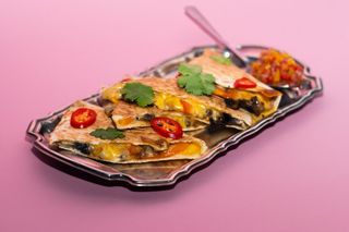 Кесаділья з грибами