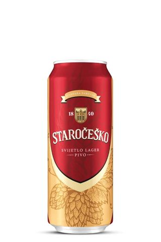 Staročeško Lager 0.5l