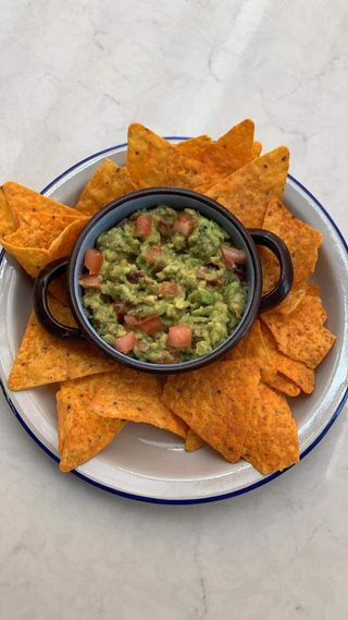Guacamole com Nachos