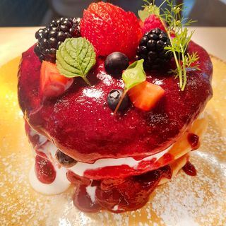 Panqueca Frutos Vermelhos