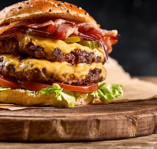 Panino doppio hamburger