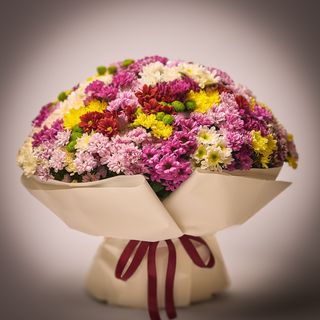 Букет FERU з мікс-хризантем першого сорту