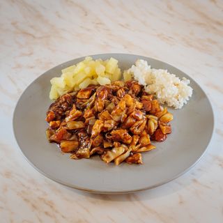 P13 - sa ananasom + povrće + pirinč - Dnevni meni