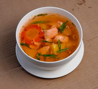 Уха из семги