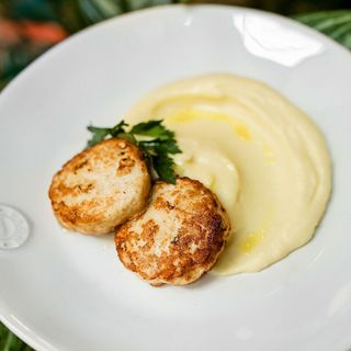 Фішкейк з ніжним картопляним пюре