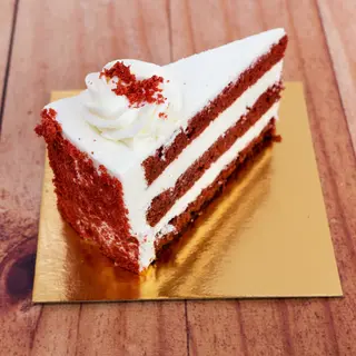 Porción de tarta Red Velvet