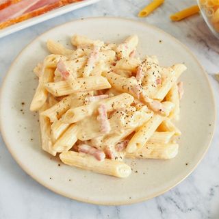 Macarrones carbonara