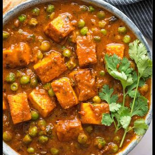 Mutter paneer 