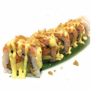 86. Salmón Plus Uramaki (8 Uds.)