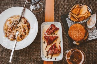 Piquillo recheado com legumes