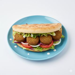 Panino falafel