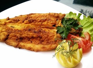 Пържена пъстърва  (1бр)