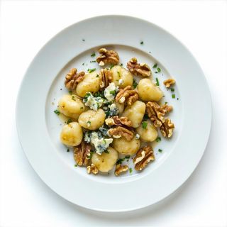 Gnocchi noci e gorgonzola