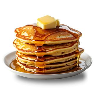 4 stacks of pancakes/waffles
