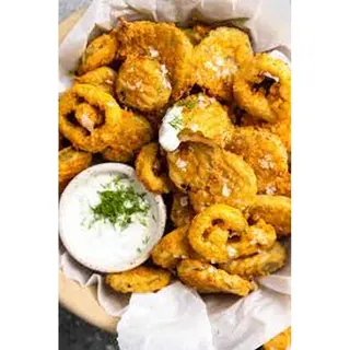 Fried Pickles and Jalapeños