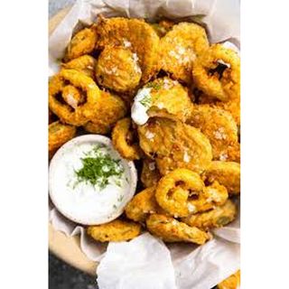 Fried Pickles and Jalapeños