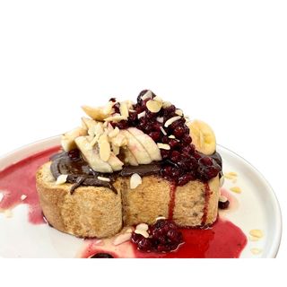 Almond cacao toast