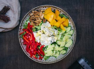 Salată cu Para si BLue Cheese