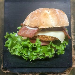 Hamburguesa Smoke Chicken