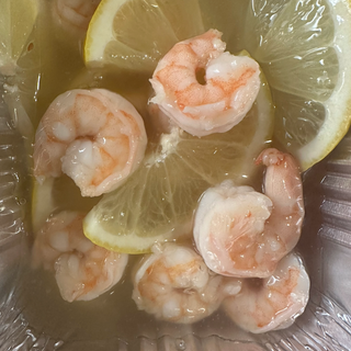 Gamberi salsa limone