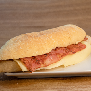 Bocata de Bacon con Queso 