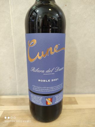 Vino Ribera del Duero Cune (750 Ml.)