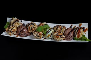 Банан Фрі з морозивом