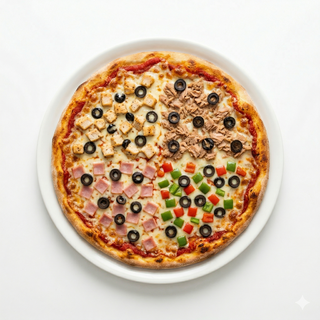 Pizza de cuatro estaciones