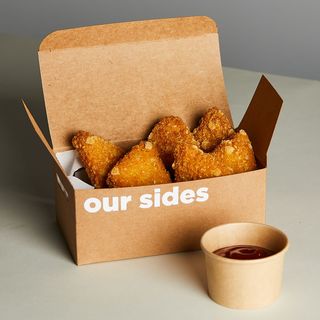 Nachos rellenos de queso (6 uds)