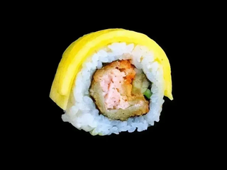 California z łososiem w tempurze owijane mango 8 szt. (240g)
