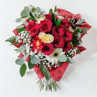 Bouquet Fantasia em Vermelho