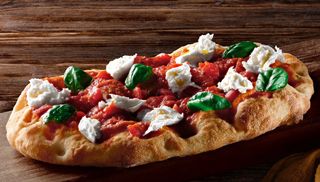 Pizza margherita (29 x 19 cm.)