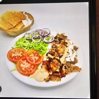 Doner kebap in vaschetta grande